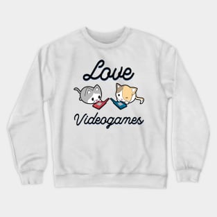 Love Videogames Crewneck Sweatshirt